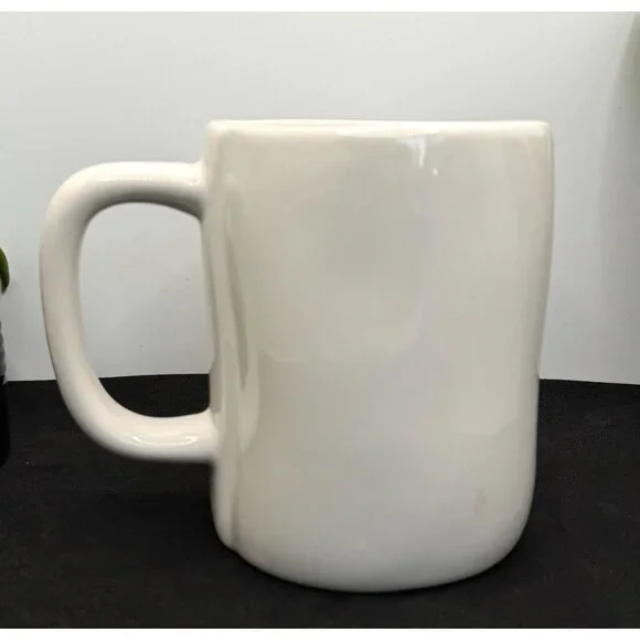 Rae Dunn Artisan Collection By Magenta "Rooted In Christ" White Ceramic Mug - Picture 6 of 7